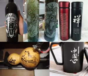 新乡封丘县酒瓶葫芦工艺品激光雕刻机